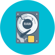 Восстановление RAW диска, флешки, карты памяти