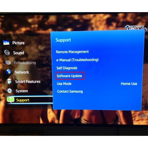 Прошивка телевізорів Samsung