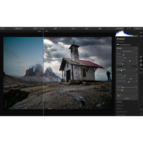 Встановлення Skylum Luminar 4