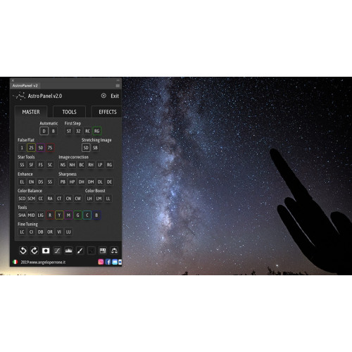 Установка Astro Panel Pro