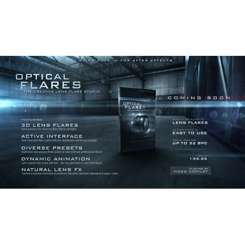 Встановлення Video Copilot Optical Flares