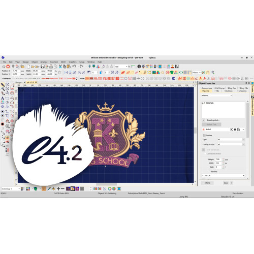 Установка Wilcom Embroidery Studio Designing